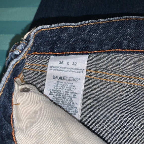 Mens-Dockers Straight Fit Jeans size 36x32 - Picture 5 of 12